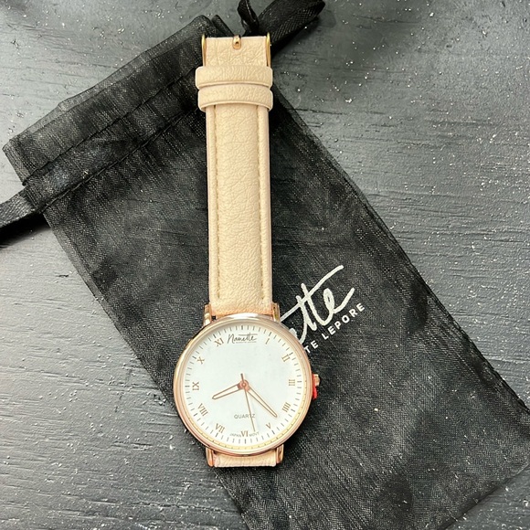 Nanette by Nanette Lepore tan watch - Picture 1 of 5